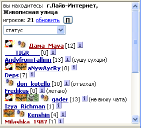 список игроков (14 Кб)